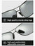 Transition Sunglasses for Men. Perfect for Driving and using indoors with a lot of natural light (Gun-Metal)