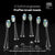 Aquasonic Black Series PRO – Ultra Whitening Power Toothbrush – 4 Modes & Smart Timers – UV Sanitizing base & Charging Travel Case– ADA Approved