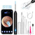 Ear Wax Removal, Ear Cleaner, Ear Wax Removal Tool with 1269P, Ear Camera Otoscope with Light, Ear Cleaning Kit for iPhone, iPad, Android Phones (Black)